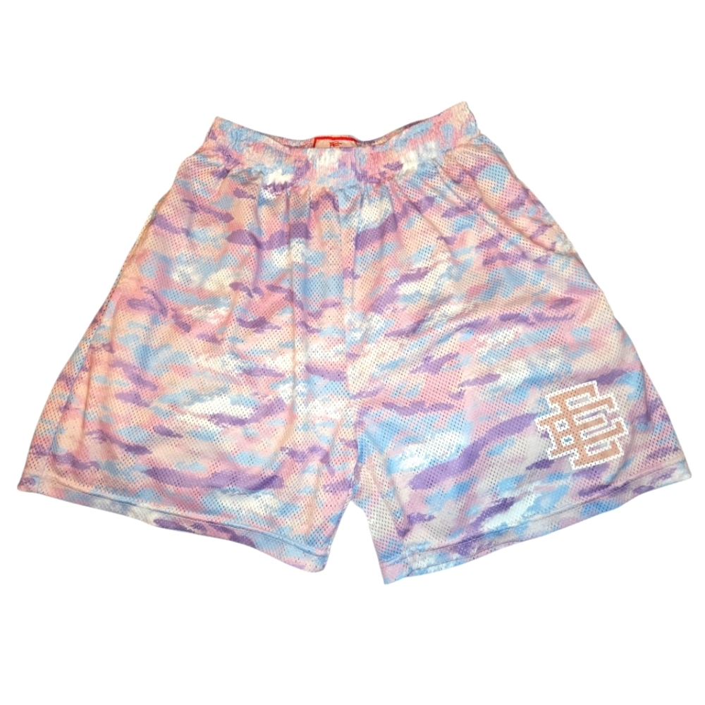 Eric Emanuel Mesh Camo Shorts Size M
